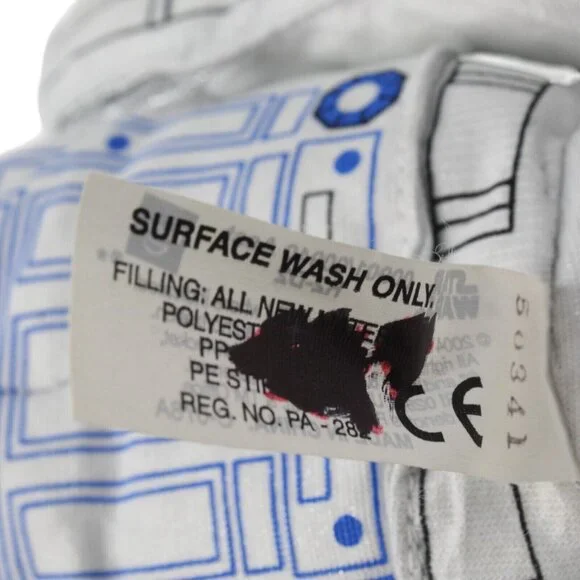 Vintage Star Wars Buddies R2-D2 Plush Toy Doll by Kenner Collectible Stuffed - Picture 5 of 5